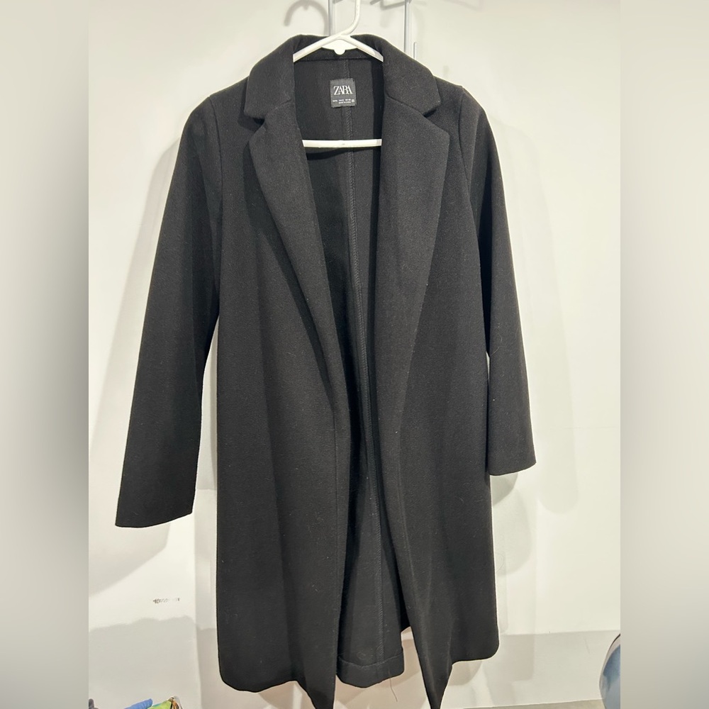 Zara Black Trench Coat